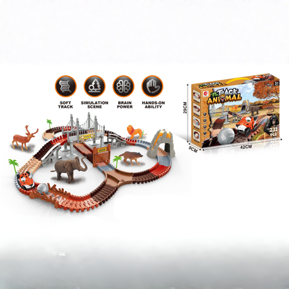 Animal rail car