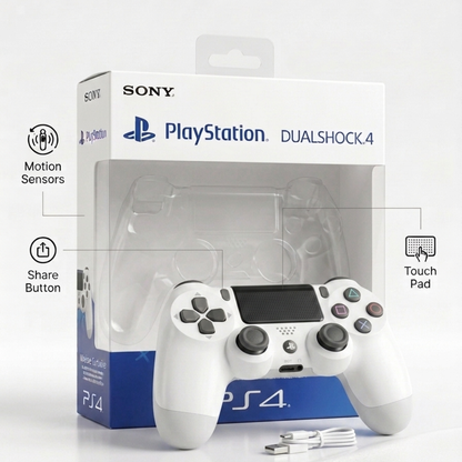 PS4 JOYSTICK WHITE