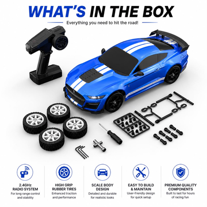 MJX Hyper GO (10306) 1/10 Ford Mustang Shelby GT500 RTR