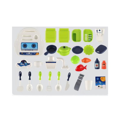 3 in 1 Kitchen &BackPack-36 accessories