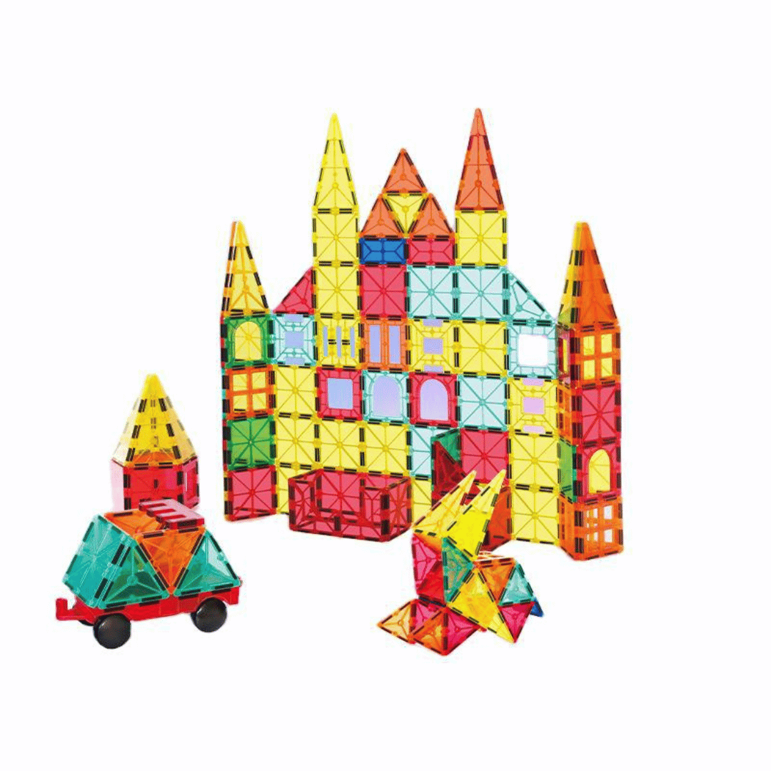78PCS Magnetic Building Tiles