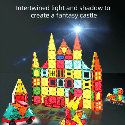78PCS Magnetic Building Tiles