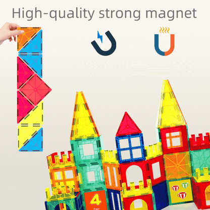 78PCS Magnetic Building Tiles