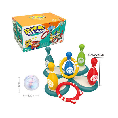 Cartoon Bowling + Trap (2 in 1)