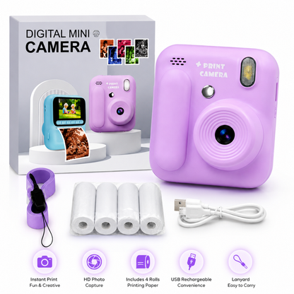 Digital Mini Print Camera DMC-474