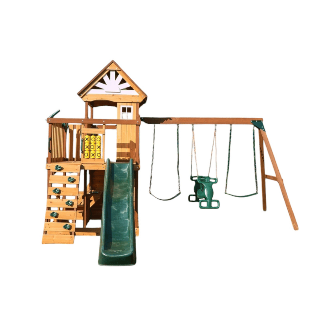 DYNAMIC SPORTS ARABIAN IBEX WOODEN SWING SET