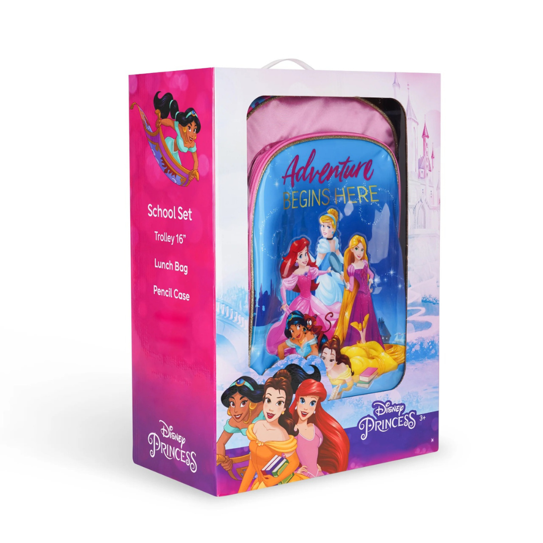 Disney Princess 3-in-1 School Set