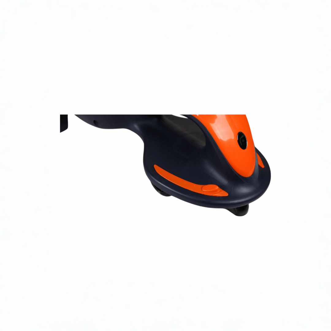 RIDE ON ELECTRIC SWING CAR ORANGE+BLUE