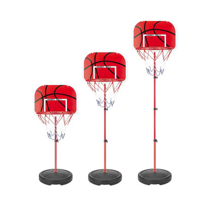 1.7 m square base bracket rear iron hoop basketball hoop