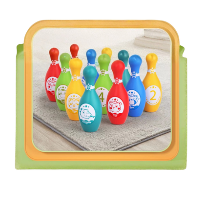Cartoon Bowling + Trap (2 in 1)