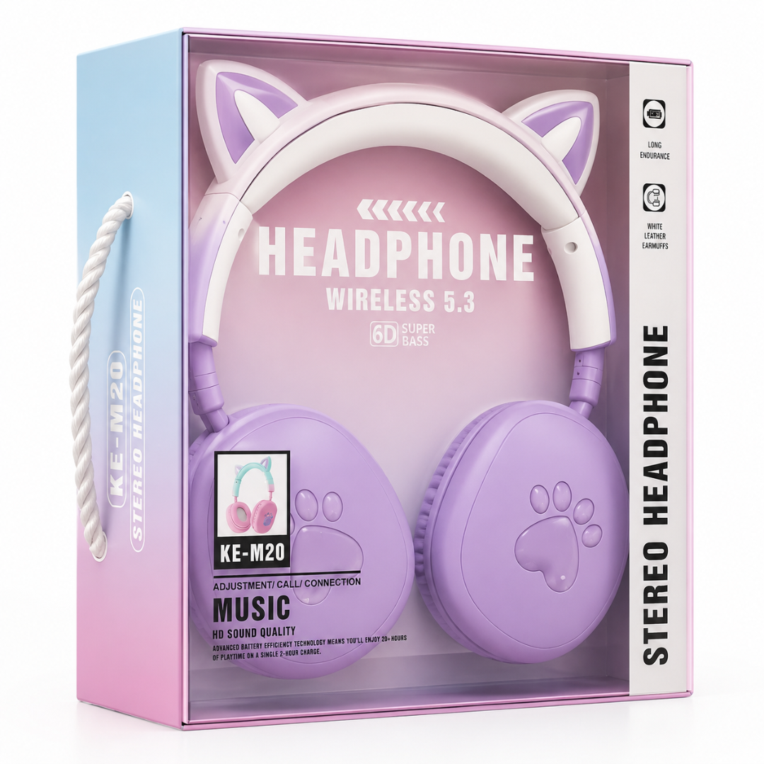 Kids Wireless HD headphone KE-M20