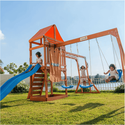 DYNAMIC SPORTS OLYMPIA WOODEN  SWINGSET