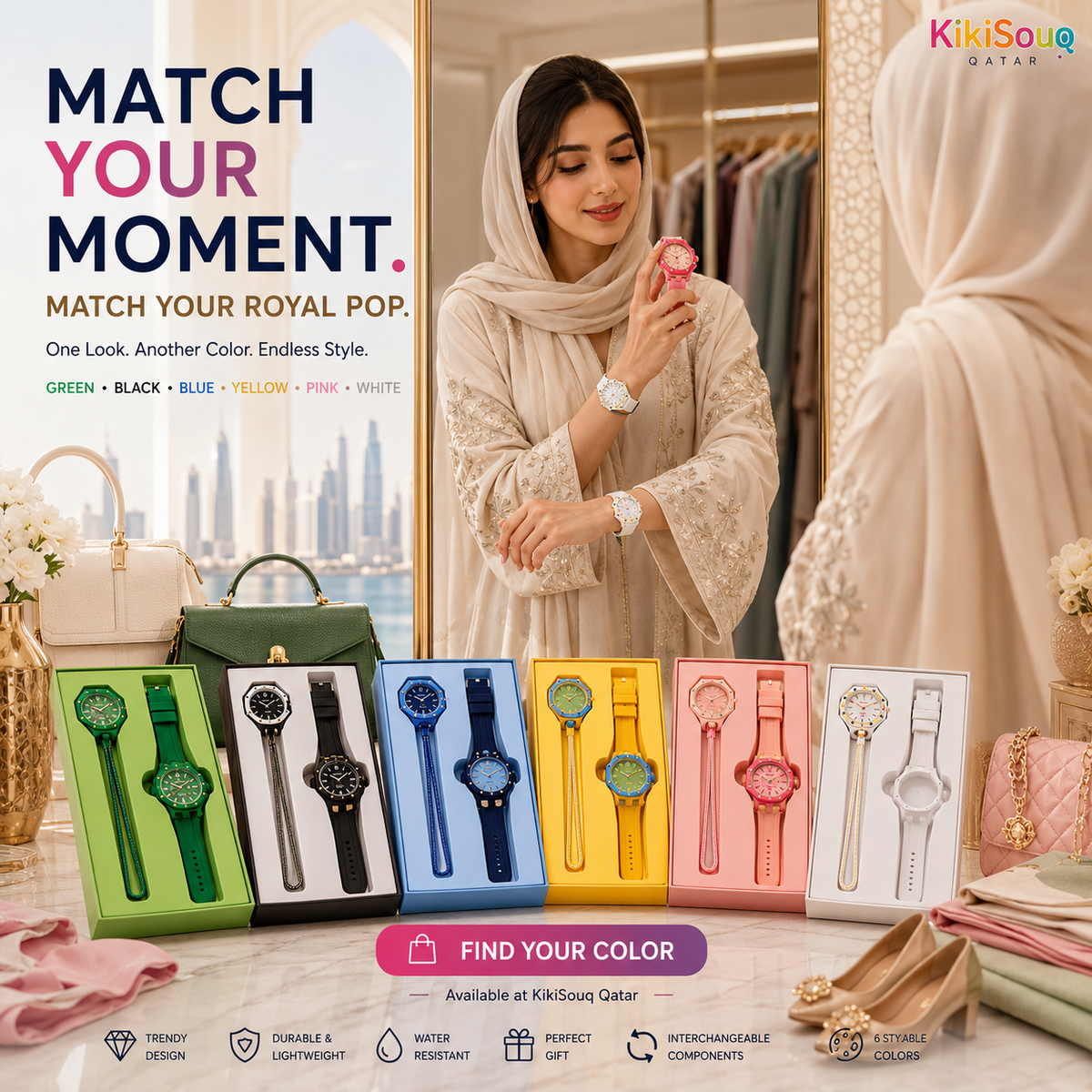 Royal Pop Watch Set