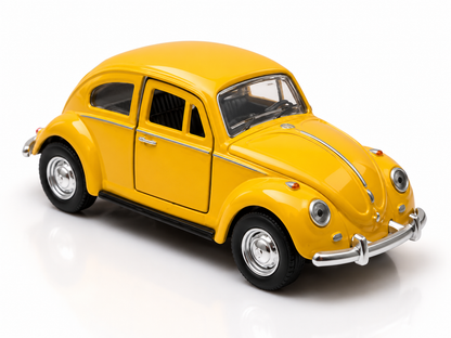 RC Car 1:38 Scale Die-Cast Metal car Yellow