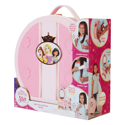 DPRINCESS STYLE TRAVEL VANITY SET B/O