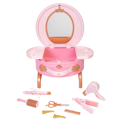 DPRINCESS STYLE TRAVEL VANITY SET B/O