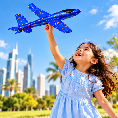 2-Piece Foam Glider Airplane Set