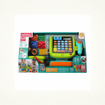 WINFUN SMART CALCULATOR CASH REGISTER SET