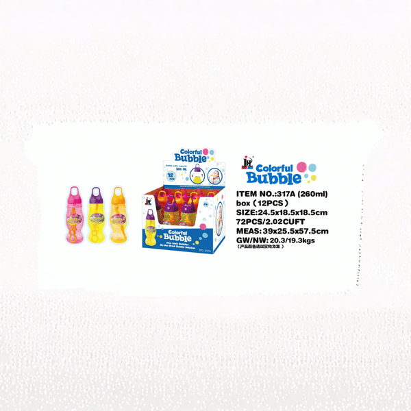 SAM TOYS BUBBLE SOLUTION 260ML 317A