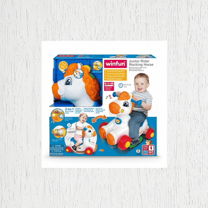 WINFUN JUNIOR RIDER ROCKIN HORSE