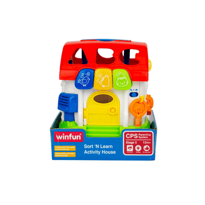 WINFUN SORT N LEARN ACTIVITY HOUSE