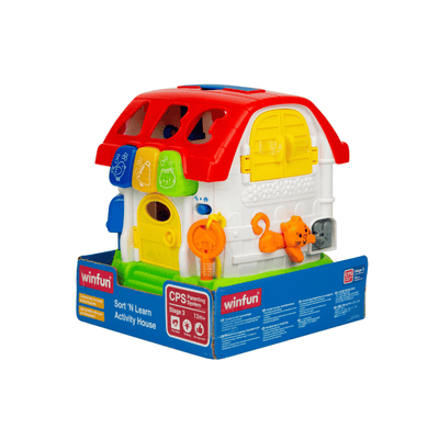 WINFUN SORT N LEARN ACTIVITY HOUSE