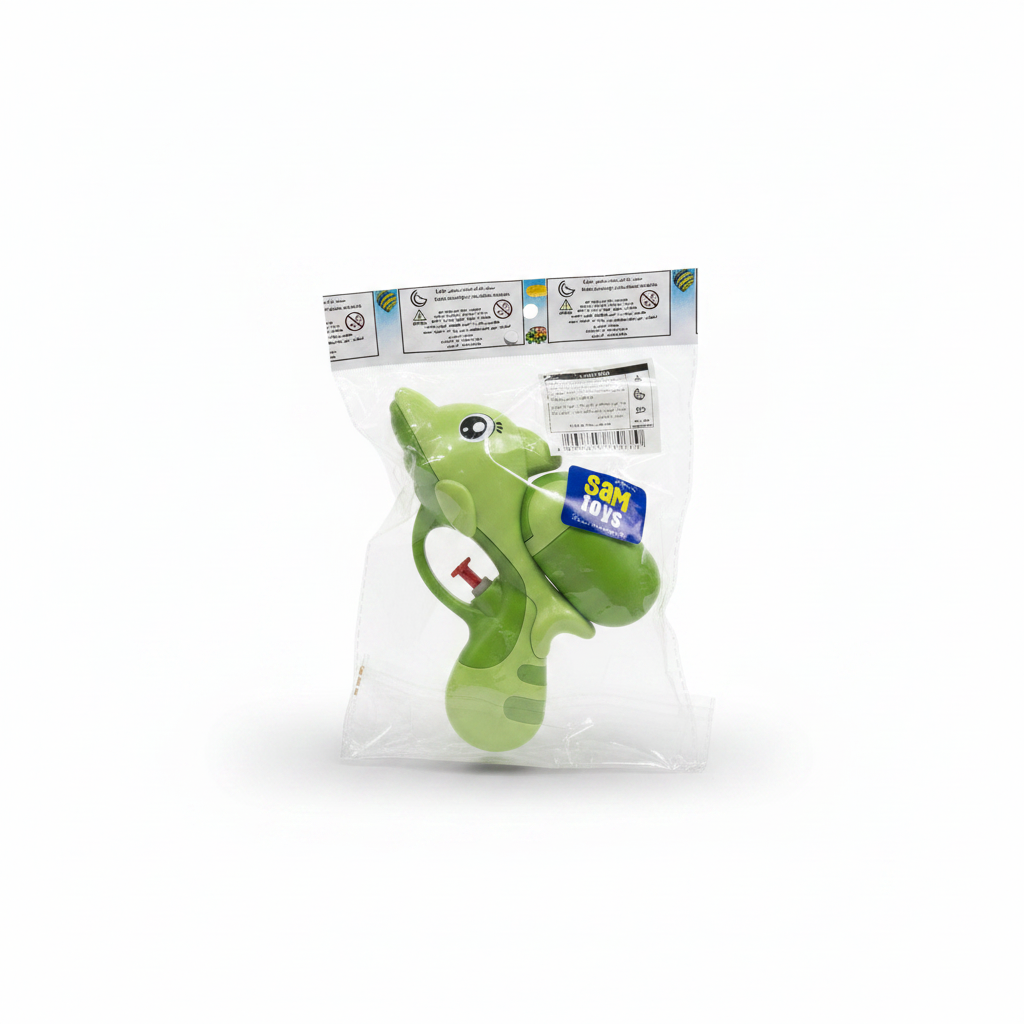 SAM TOYS  DOPHINE WATER GUN 2 COLOUR