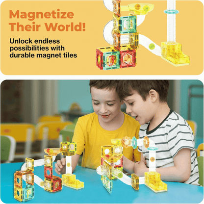 PICASSO MAGNETIC MARBLE RUN TRAVEL100PCS