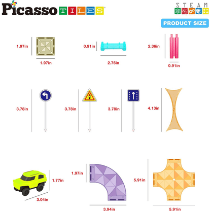 PICASSO MAGNETIC MINI DIAMOND R.TRACK 40