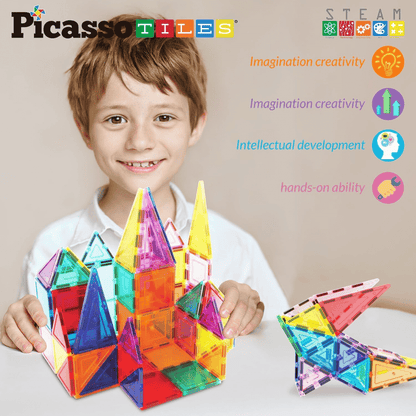 PICASSO MAGNETIC TILES 3D CLASSIC 24PCS