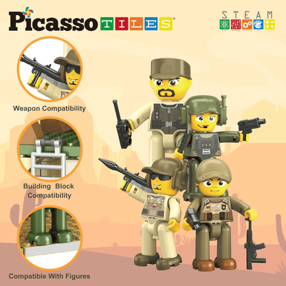 PICASSO MAGNETIC TILES C.FORCE 186PCS