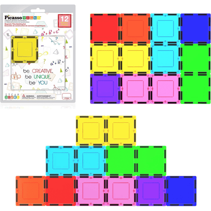 PICASSO MAGNETIC TILES S.EXPANSION 12PCS