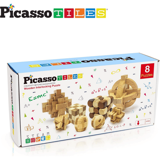 PICASSO MAGNETIC WOOD PUZZLE 8PCS
