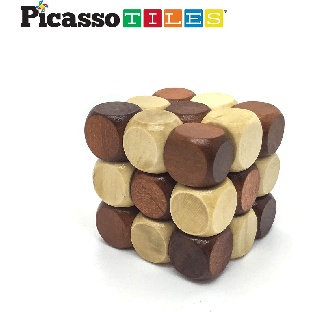 PICASSO MAGNETIC WOOD PUZZLE 8PCS