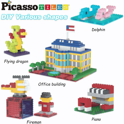 PICASSO MAGNETIC TILES B.BRICKS 512PCS