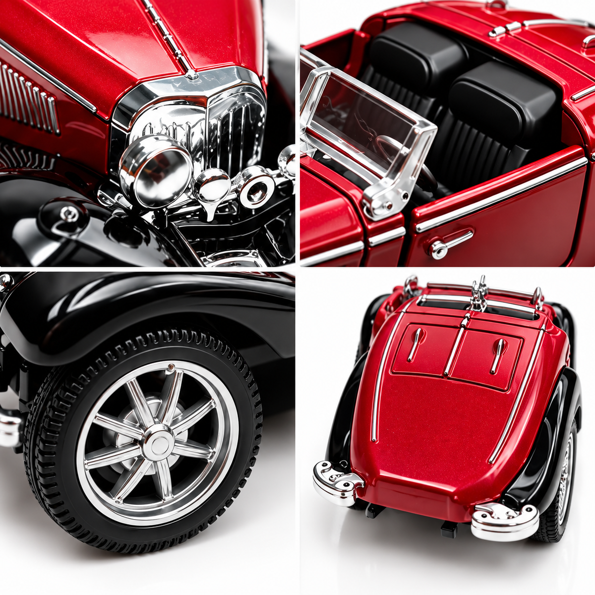 Classic Vintage 1:36 Die-Cast Alloy Car Model
