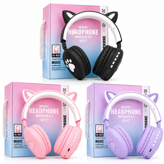 Kids Wireless HD headphone KE-M20