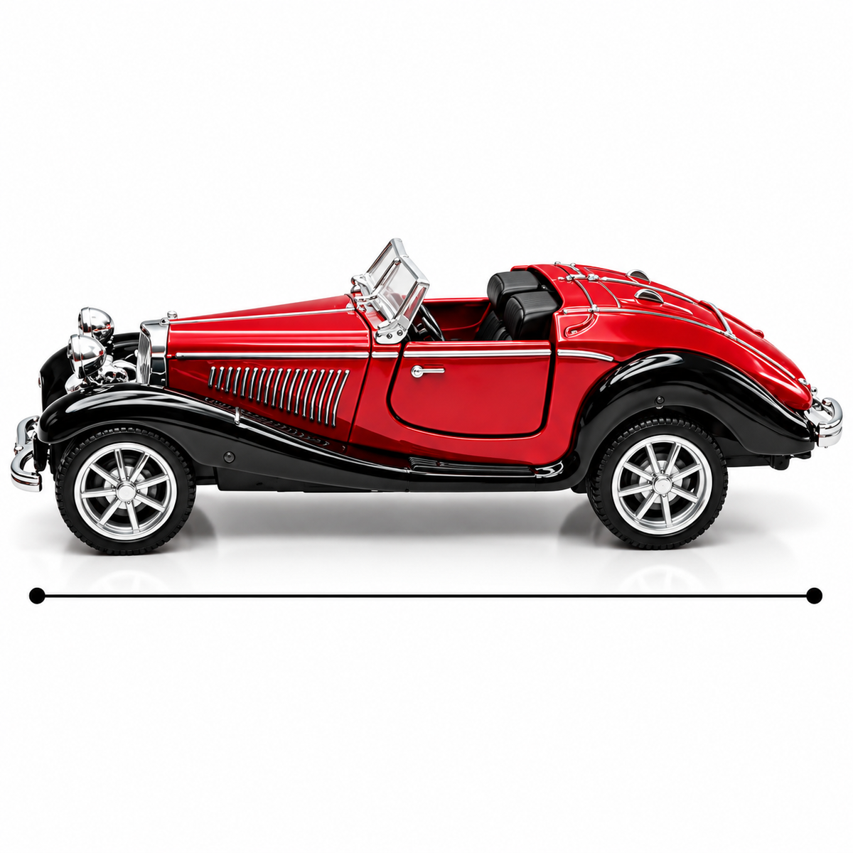 Classic Vintage 1:36 Die-Cast Alloy Car Model