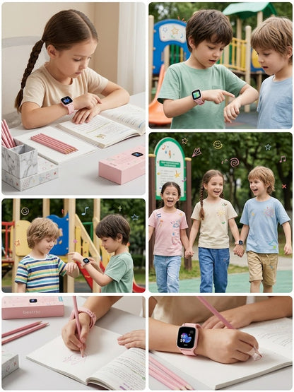 Children's smart watch bk01 pink/blue